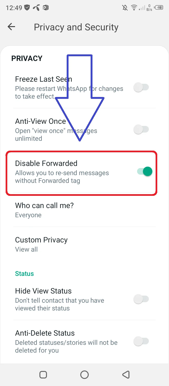 FM WhatsApp Customization